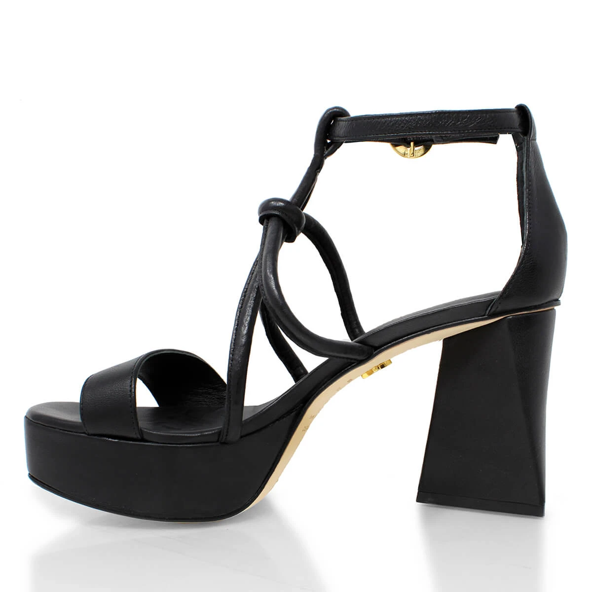 CALIPSO 95 - Negro Regina Romero Zapato Sandalia Plataforma Tacon Alto Para Dama En Piel 8 CALIPSO 95 - Negro Regina Romero Zapato Sandalia Plataforma Tacon Alto Para Dama En Piel - Imagen 6