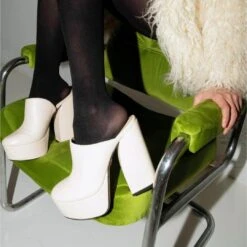 SUZETTE 135 - Latte Regina Romero Zapato Plataforma Tacon Alto Para Dama En Piel 14 SUZETTE 135 - Latte Regina Romero Zapato Plataforma Tacon Alto Para Dama En Piel -Reginaromero suzettelatte