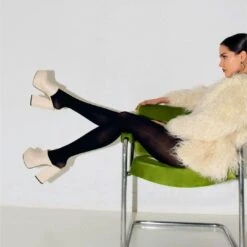 SUZETTE 135 - Latte Regina Romero Zapato Plataforma Tacon Alto Para Dama En Piel 15 SUZETTE 135 - Latte Regina Romero Zapato Plataforma Tacon Alto Para Dama En Piel -Reginaromero suzettelatte 2