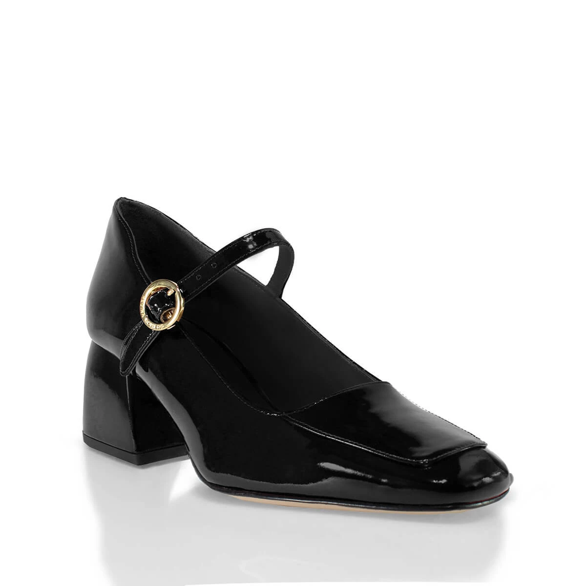 MATI 50 - Charol Negro Regina Romero Zapato Zapatilla Tacon Bajo Para Dama En Piel 8 MATI 50 - Charol Negro Regina Romero Zapato Zapatilla Tacon Bajo Para Dama En Piel - Imagen 6