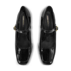 MATI 50 - Charol Negro Regina Romero Zapato Zapatilla Tacon Bajo Para Dama En Piel 17 MATI 50 - Charol Negro Regina Romero Zapato Zapatilla Tacon Bajo Para Dama En Piel -Reginaromero zapatillas mati negro regina romero cenital