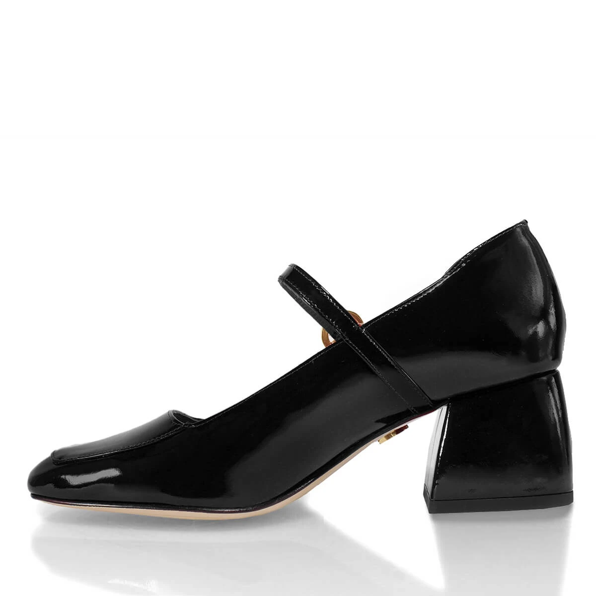 MATI 50 - Charol Negro Regina Romero Zapato Zapatilla Tacon Bajo Para Dama En Piel 9 MATI 50 - Charol Negro Regina Romero Zapato Zapatilla Tacon Bajo Para Dama En Piel - Imagen 7