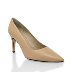 REGINA PUMP 75 - Beige Regina Romero Zapato Zapatilla Tacon Alto Para Dama En Piel 9 REGINA PUMP 75 - Beige Regina Romero Zapato Zapatilla Tacon Alto Para Dama En Piel -Reginaromero zapatillas pump beige regina romero 3 4