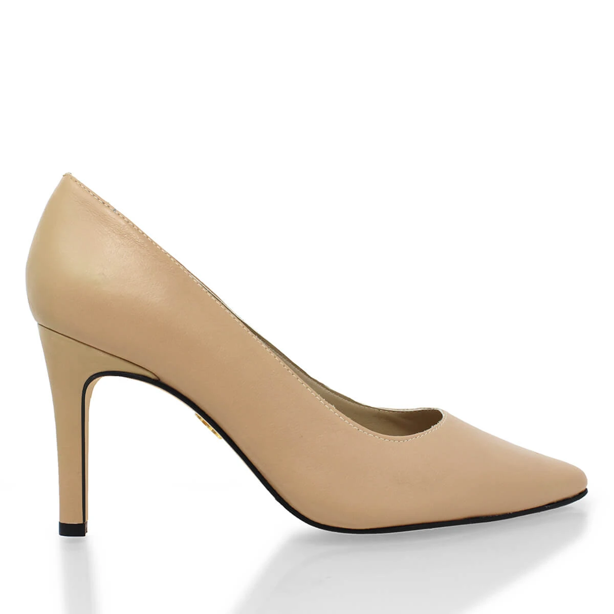 REGINA PUMP 75 - Beige Regina Romero Zapato Zapatilla Tacon Alto Para Dama En Piel 3 REGINA PUMP 75 - Beige Regina Romero Zapato Zapatilla Tacon Alto Para Dama En Piel