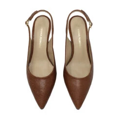 TANIA 50 - Nuez Regina Romero Zapato Zapatilla Tacon Bajo Para Dama En Piel 14 TANIA 50 - Nuez Regina Romero Zapato Zapatilla Tacon Bajo Para Dama En Piel -Reginaromero zapatillas tania cafe regina romero cenital