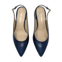 TANIA 50 - Marino Regina Romero Zapato Zapatilla Tacon Bajo Para Dama En Piel 16 TANIA 50 - Marino Regina Romero Zapato Zapatilla Tacon Bajo Para Dama En Piel -Reginaromero zapatillas tania marino regina romero cenital