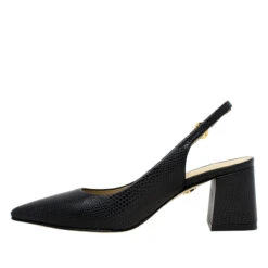 TANIA 50 - Lizard Negro Regina Romero Zapato Zapatilla Tacon Bajo Para Dama En Piel 17 TANIA 50 - Lizard Negro Regina Romero Zapato Zapatilla Tacon Bajo Para Dama En Piel -Reginaromero zapatillas tania negro regina romero izquierda