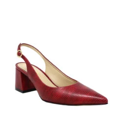 TANIA 50 - Rojo Regina Romero Zapato Zapatilla Tacon Bajo Para Dama En Piel 16 TANIA 50 - Rojo Regina Romero Zapato Zapatilla Tacon Bajo Para Dama En Piel -Reginaromero zapatillas tania rojo regina romero 3 4