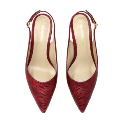 TANIA 50 - Rojo Regina Romero Zapato Zapatilla Tacon Bajo Para Dama En Piel 18 TANIA 50 - Rojo Regina Romero Zapato Zapatilla Tacon Bajo Para Dama En Piel -Reginaromero zapatillas tania rojo regina romero cenital