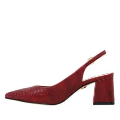 TANIA 50 - Rojo Regina Romero Zapato Zapatilla Tacon Bajo Para Dama En Piel 17 TANIA 50 - Rojo Regina Romero Zapato Zapatilla Tacon Bajo Para Dama En Piel -Reginaromero zapatillas tania rojo regina romero izquierda
